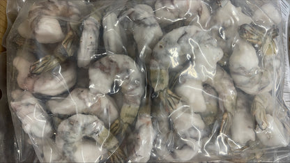 Shrimp, (Black Tiger), 13-15, PDTO, Frozen, Vietnam, NW, 10 lb , 5 x 2 lb