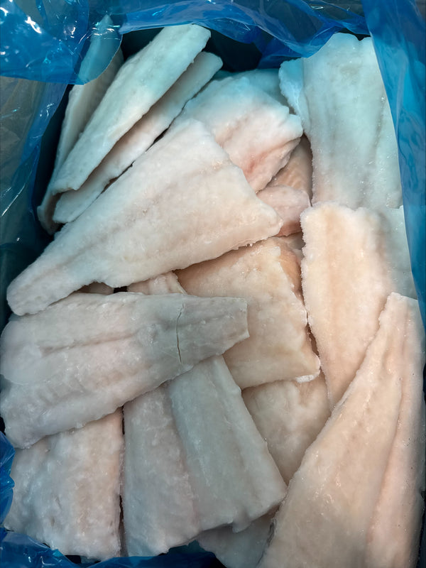 Haddock,4oz, Tails, Skinless, Boneless, Frozen, IQF, NW,10lb