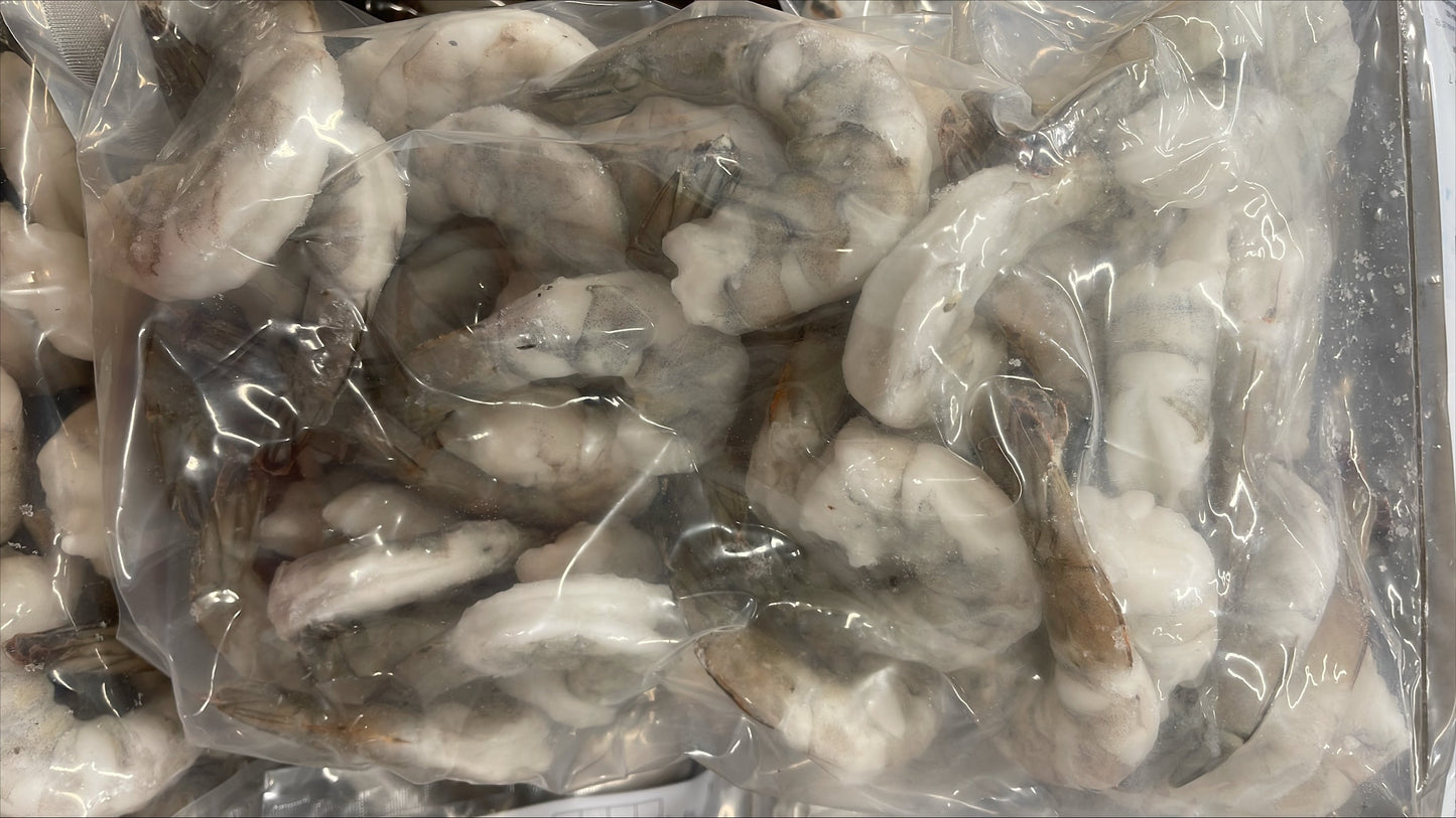 Crevettes, (blanches), 16-20, PDTO, congelées, NW, 10 lb, 5 x 2 lb