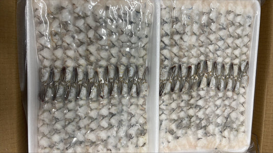 Shrimp (White), 26-30, Nobashi, Frozen, OHB, Vietnam,  NW 13.22lb