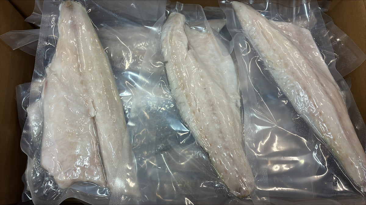 Sea Bass (European), Fillet, 8-10 oz, skin on, Boneless, Frozen, IVP, NW 1 x 5kg (11.023lb)