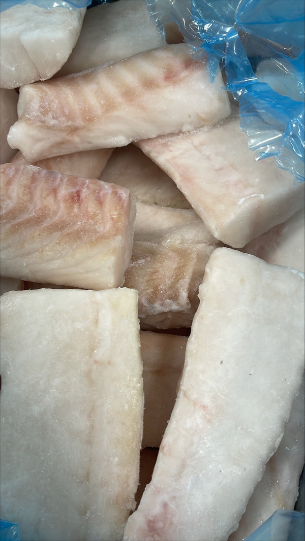 Cod(Atlantic),6 oz, Loins, SL, BL, Chem Free, Frozen,NW,10 lb