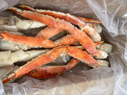 Crab (King), Red, Cooked, 6-9, Legs & Killer Claws with Arms, Frozen, IQF,  NW,10lb