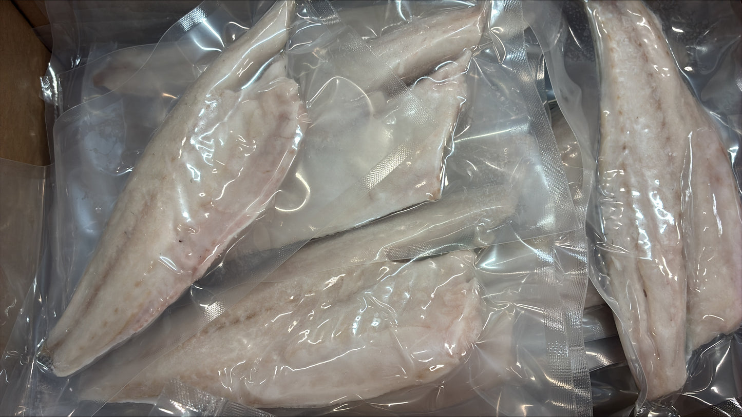 Sea Bass (European), Fillet, 5-6 oz, skin on, Boneless, Frozen, IVP, NW 1 x 5kg (11.023lb)