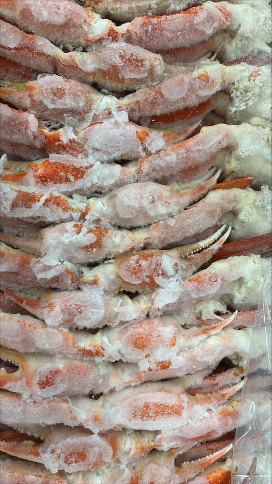 Crab (Snow), 8-10oz, Cluster, Cooked, Frozen,Norway, IQF, NW 20 lb
