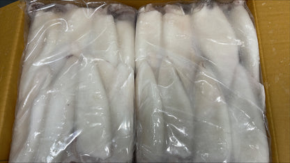 Squid, (Loligo For.), U10, Whole, Cleaned, Frozen, NW, 12 kg, 6 x 2 kg