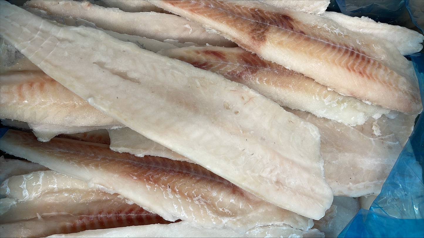 Goberge, (Alaska), 4-6 oz, Filets, Congelé, NW, 40 lb, 4 x 10 lb