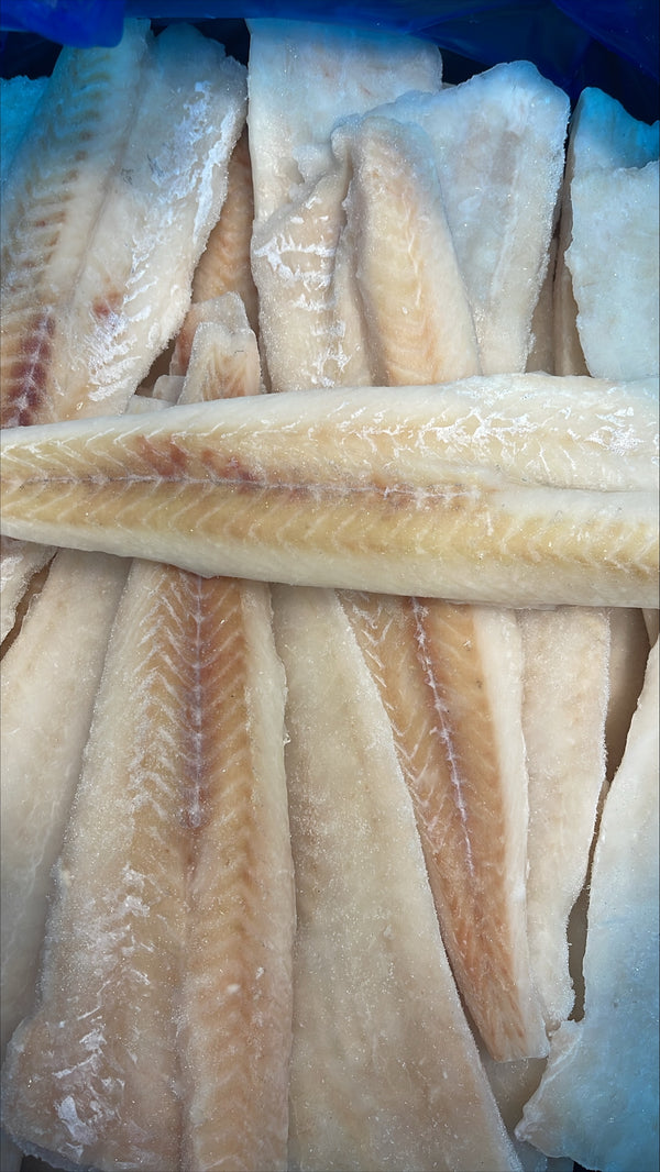 Goberge, 2-4 oz, filets, sans peau, désossé, congelé, NW, 10 lb