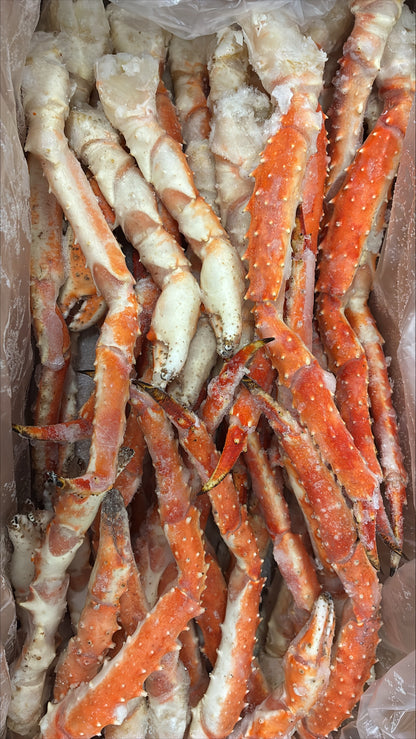 Crab (King), Cooked, 20/up, Single Legs/Claws, Norway, Frozen, IQF, NW 4.5kg( 10lb)