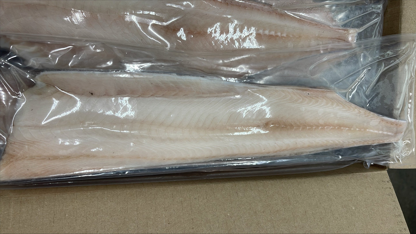 Cod (Black) Fillets,3/4, Skin On, PBO, Frozen, Canada, IVP, NW, 1x10 lb