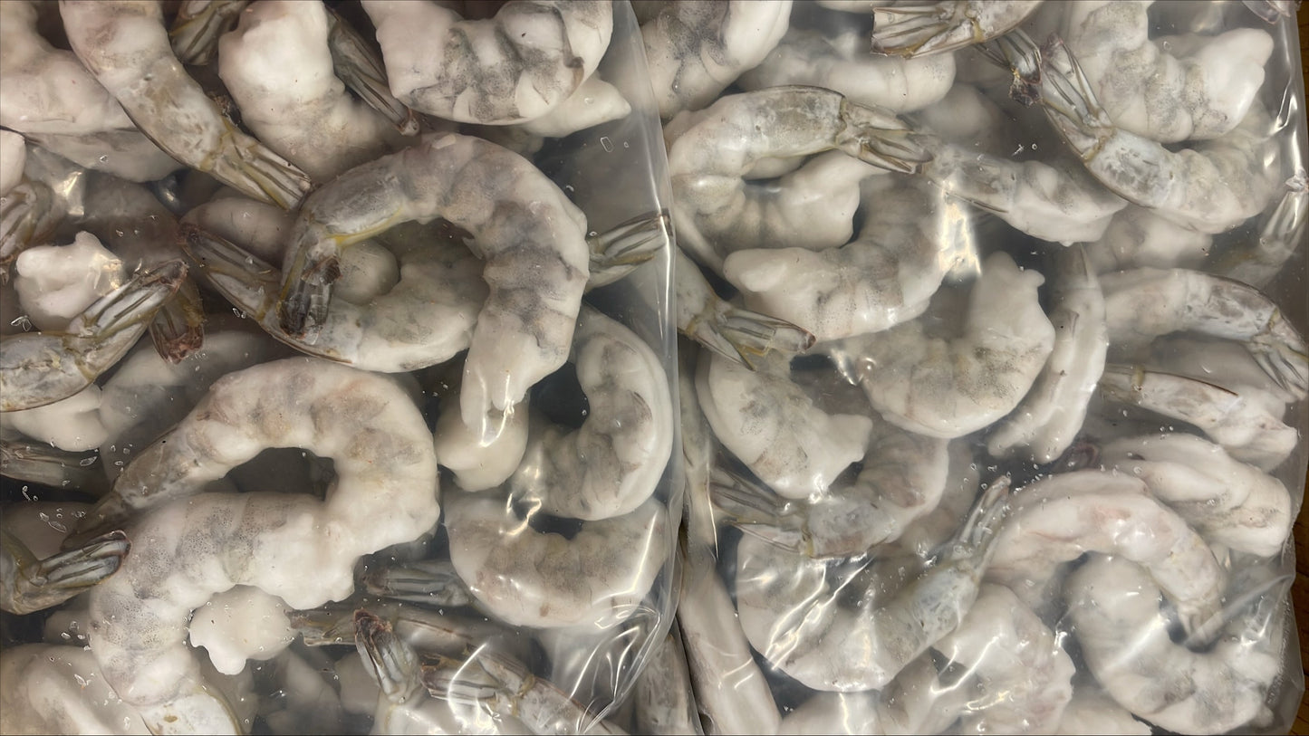 Shrimp (White), 21-25, PDTO, Frozen, IQF, Vietnam, NW, 10 lb , 5 x 2 lb