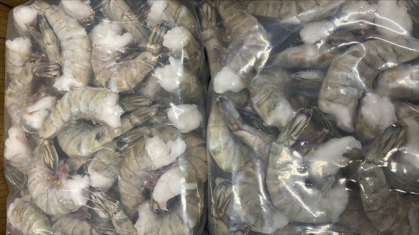 Shrimp,(Black Tiger),21-25,EZP,Frozen,NW,10 lb ,5 x 2 lb