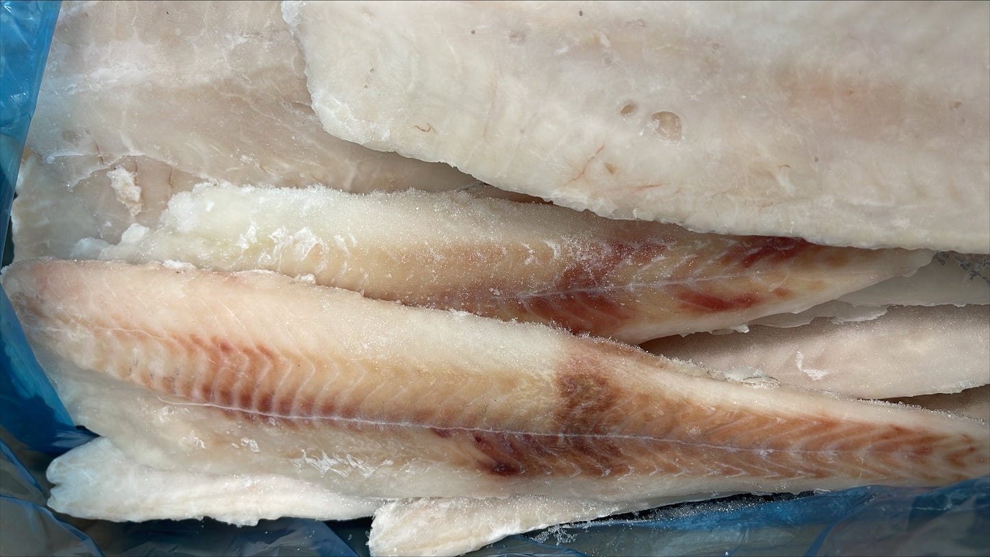 Goberge, (Alaska), 4-6 oz, Filets, Congelé, NW, 40 lb, 4 x 10 lb