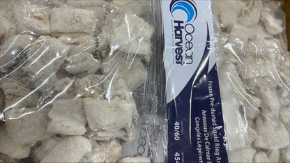 Squid, (Loligo For.), 40-60, Pre/D R&T, GF, Frozen, NW, 20 lb, 20 x 1 lb