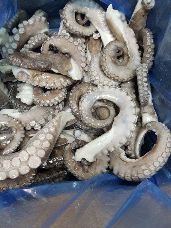 Octopus, (Vulgaris), T6 (0.8-1.2 kg), Legs, Frozen, NW, 12 kg (26.46 lb)