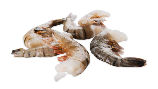 Shrimp, (Black Tiger), 26-30, HLSO, Frozen, NW, 24 lb, 6 x 4 lb