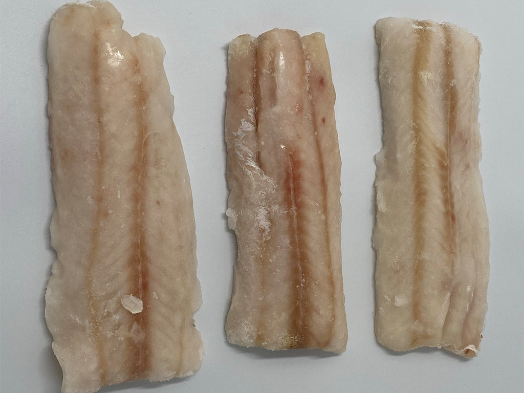 Cod (Blue), 4 oz, Fillets, Frozen, IQF, China, NW, 10 lb