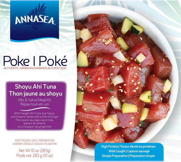 Poke Kits (Shoyu Ahi), 10 oz, Frozen, NW, 7.5 lb , 12 x 10 oz