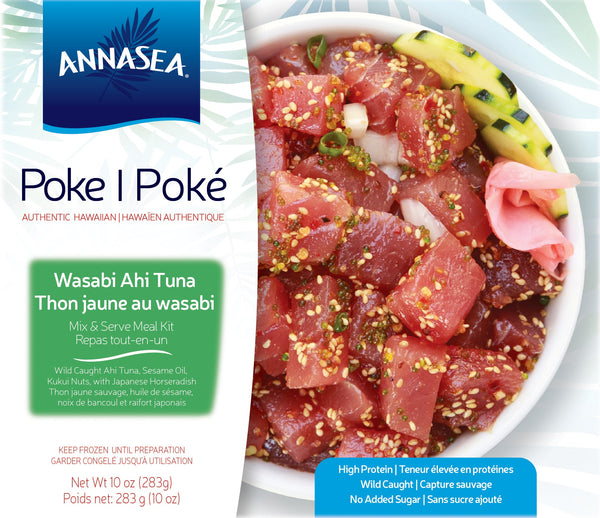 Poke Kits (Wasabi Ahi), 10 oz, Frozen, NW, 7.5 lb, 12 x 10 oz