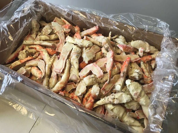 Crab (King), Red, Claws & Arms, Feeder, Frozen, NW, 25 lb