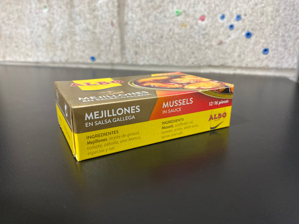 Mussels, in Sauce, Canned, NW, 2.76 kg , 24 x 115 g