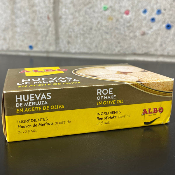 Hake Roe, Canned, in Olive Oil, NW, 2.76 kg , 24 x 115 g