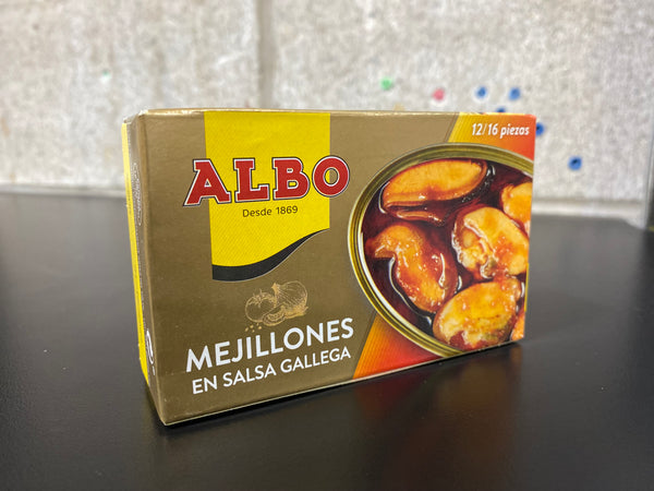 Mussels, in Pickle Sauce, Canned, NW, 2.76 kg , 24 x 115 g