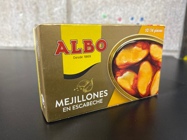 Mussels, in Pickle Sauce, Canned, NW, 2.76 kg , 24 x 115 g